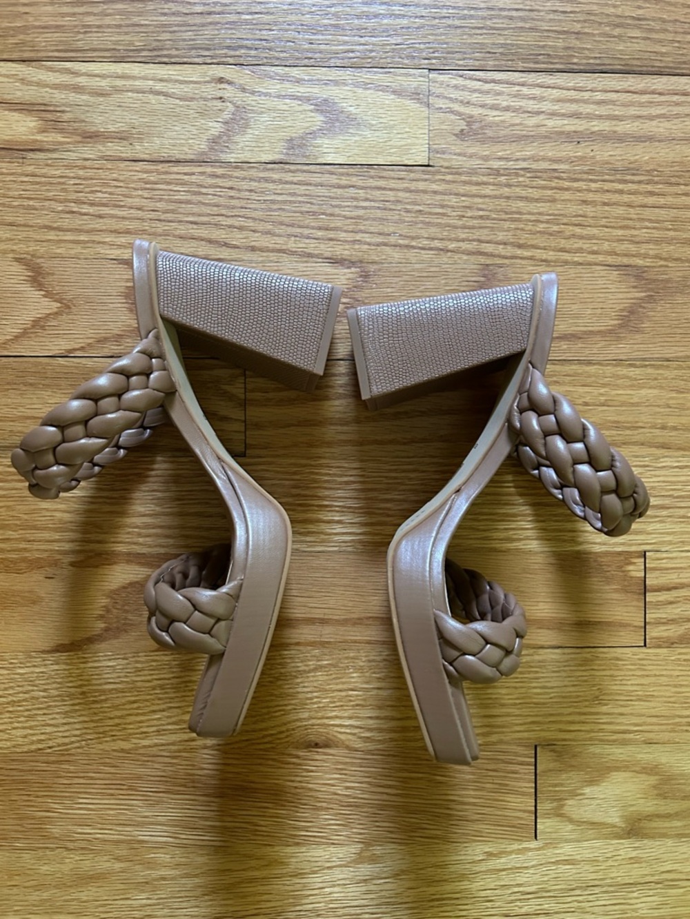 Dolce Vita Women's Braided Slide Sandals in Brown Size 9 - Picture 5 of 9